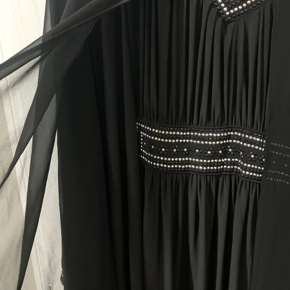 Black and silver caftan - Picture 4 of 5